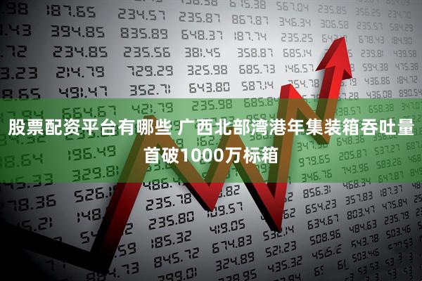 股票配资平台有哪些 广西北部湾港年集装箱吞吐量首破1000万标箱